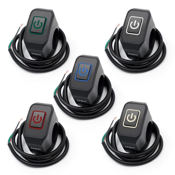 Motorcykelstyre Switch Moto Light Controller GRÖN green