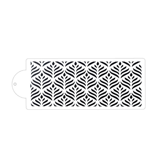 3 Stk Kage Mesh Stempler Stencils Prægning 7 7 7