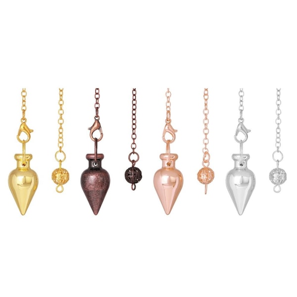 Reiki Pendel anheng Waterdrop Pendel Reiki GULL Gold