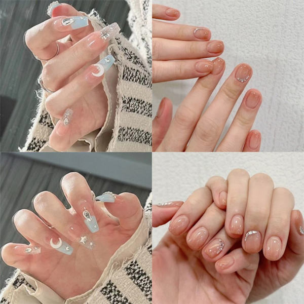 French Fake Nails False Nail 1 1 1