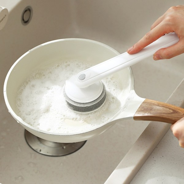 Svamprengöringsborste Diskborste Non Stick Pot-borste