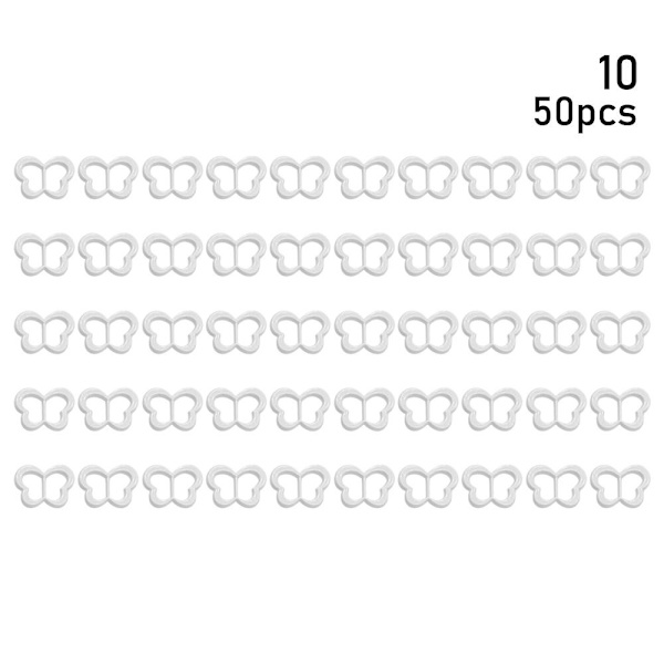 50 st Tri-glide bältesspännen Dockväskor Spänne 10 10 10
