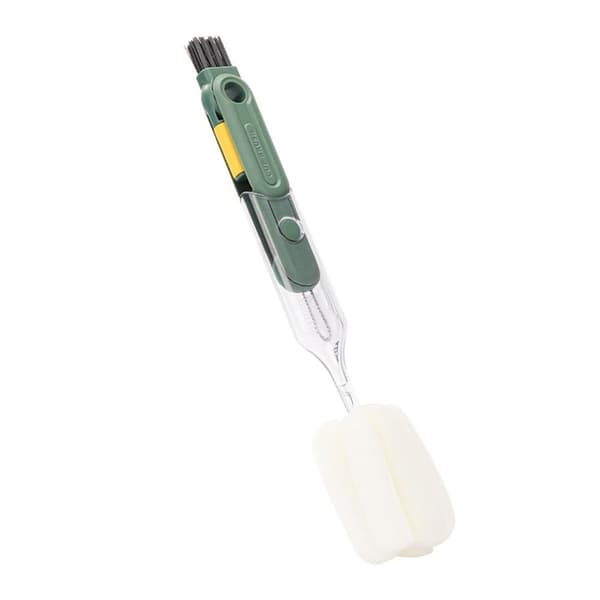 Flaskekoplåg Brush Cleaner Tools GRØN green