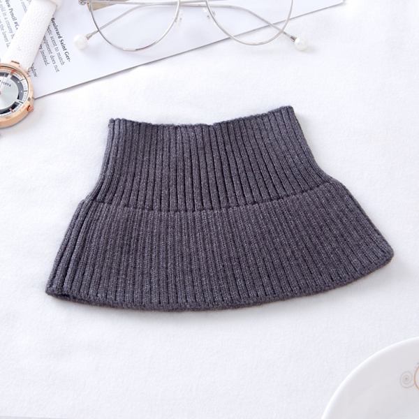 Fake Collar Winter Cashmere DARK GREY dark grey