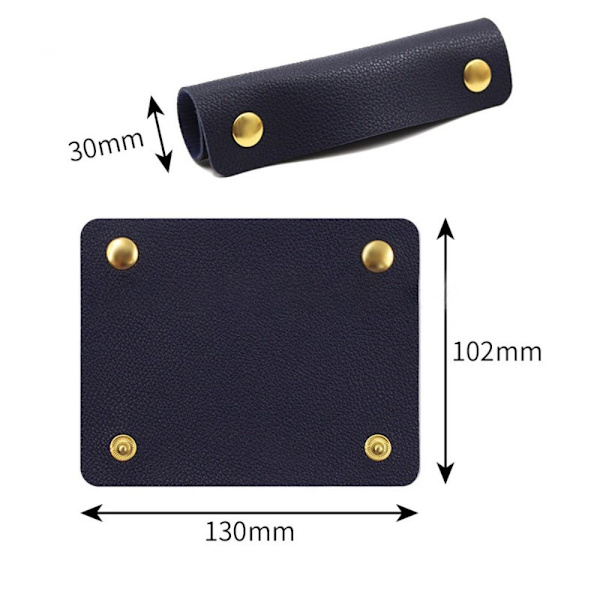 2st Väska Axelrem Resväska Grip MÖRKBLÅT Dark Blue