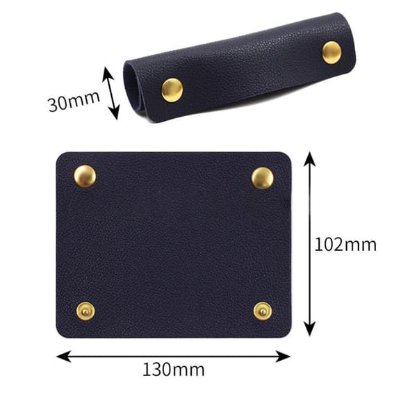2stk Veske Skulderstropp Koffertgrep SORT Black