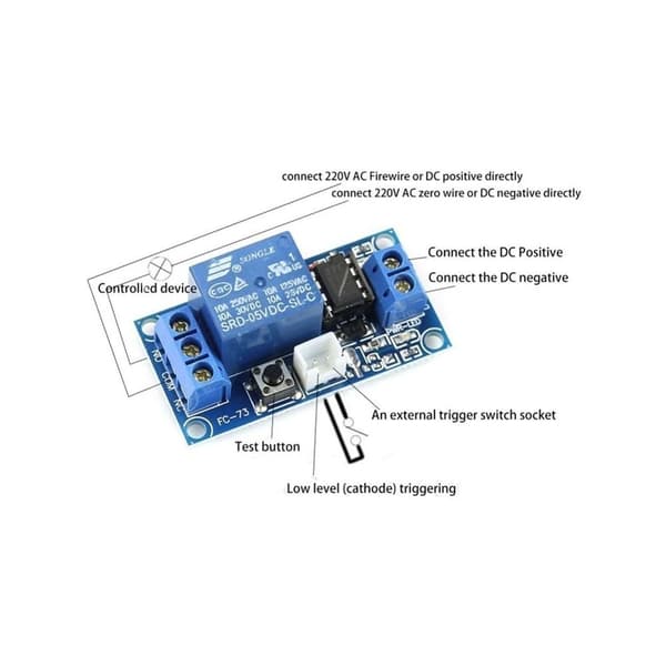 Relemoduuli 5V 1 kanava