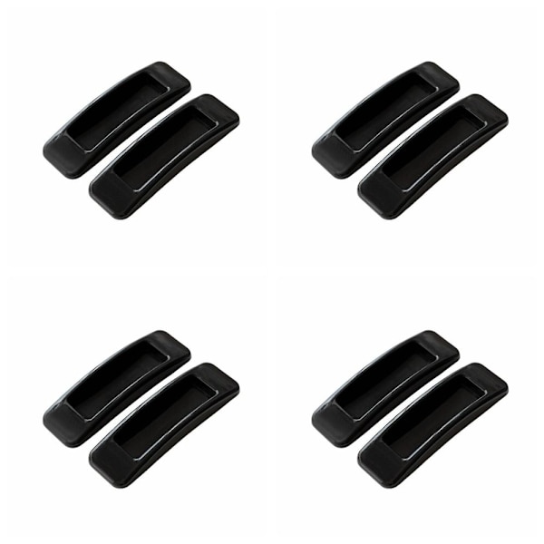8st Handtag Skåp Handtag SVART 8ST 8ST Black 8Pcs-8Pcs