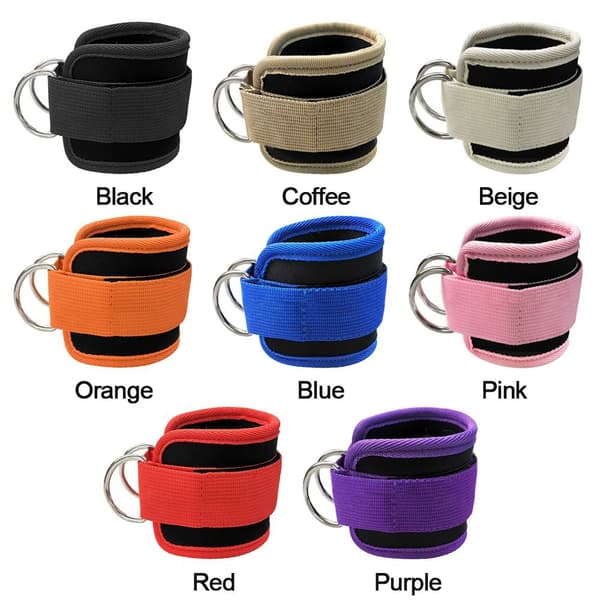 Ankelstropper D-Ring LILLA Purple