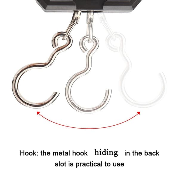 Hanging Hook Mini Digital Scale Mini Elektroninen vaaka