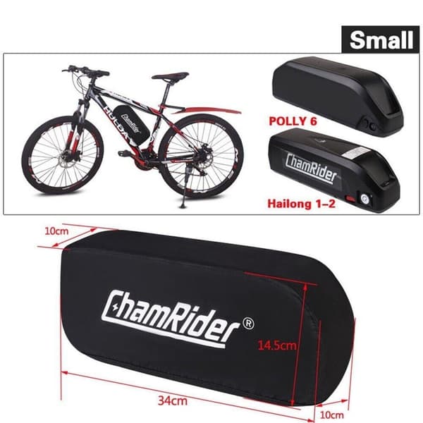 Batteriskyddat cover E-cykelväska LITEN LITEN Small