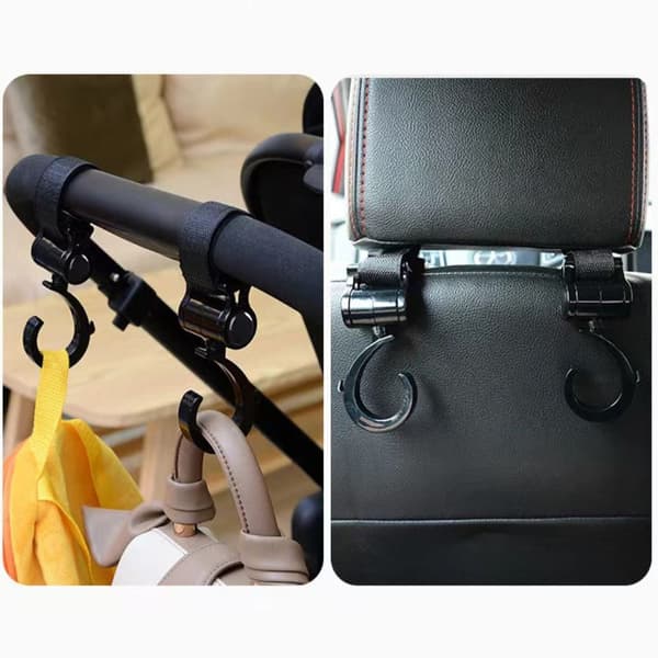 2/4 Stk Baby Klapvogn Krog Taske Ophæng 4STK 4STK 4pcs