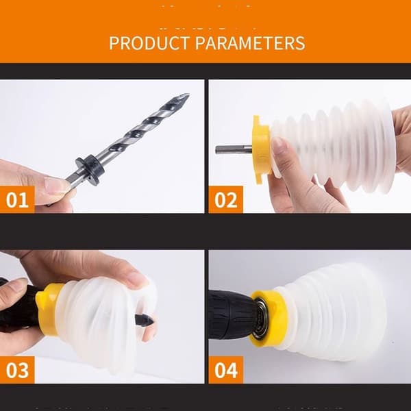 Drill Dust Cover Collector Dustproof Cover
