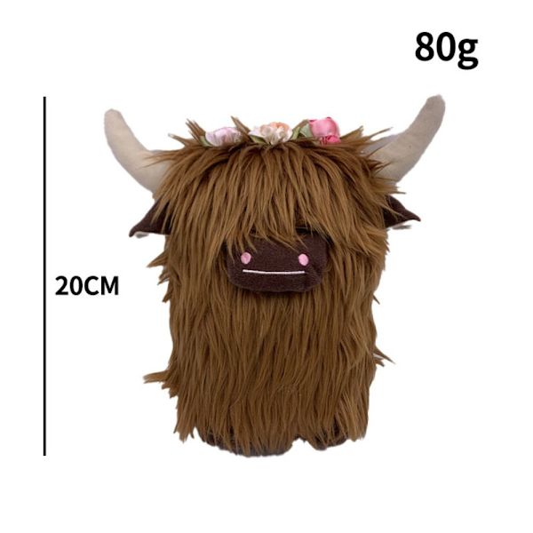 Highland Cow Animal Highland Cattle Plyschleksak C C C