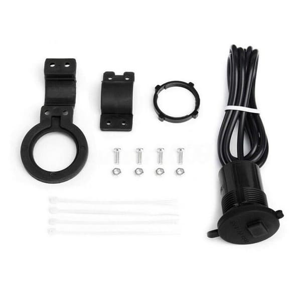 Socket Adapter Mobil Power USB Oplader