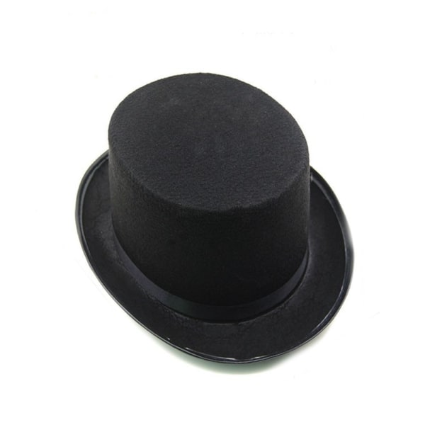 Musta Top Hat Taikurihattu LARGE LARGE large