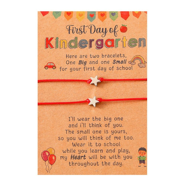 Tillbaka till skolan Armband Repvävda armband RÖD 2 RÖD 2 Red 2
