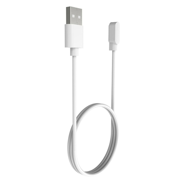 2ST Smartwatch Laddare USB Kabel Dock VIT 2ST 2ST white 2PCS-2PCS