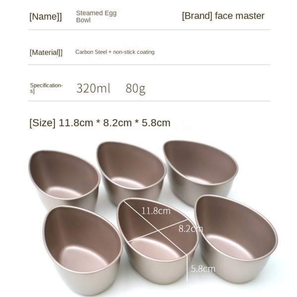 Steamed Egg Bowl Egg Steamer Container Egg Bowl