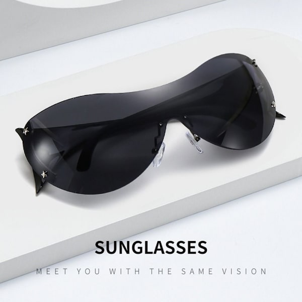 Y2K Solbriller Wrap Around Shades C5 C5 C5