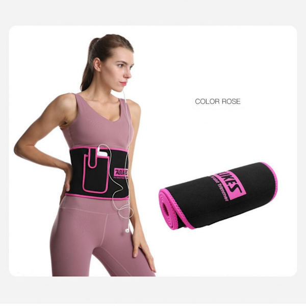 Waist trainer Vyötärötuki MUSTA L black L
