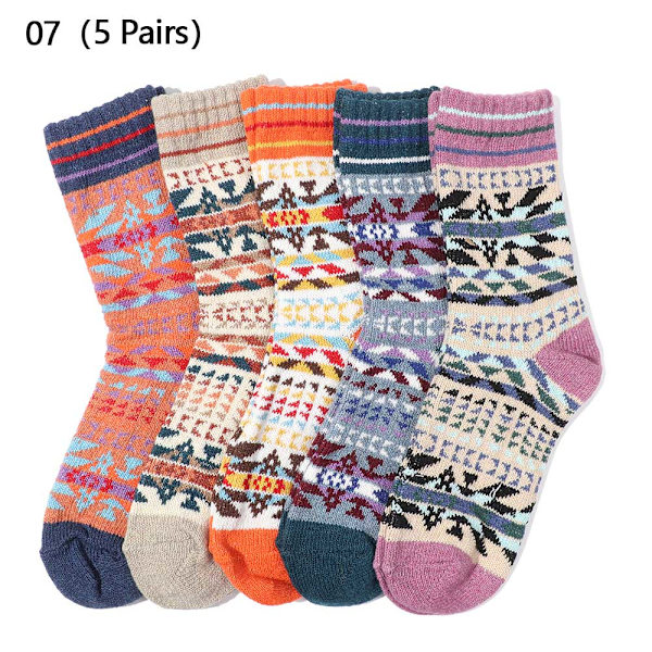 Ullstrumpor Tjock Rik 5 Pairs
