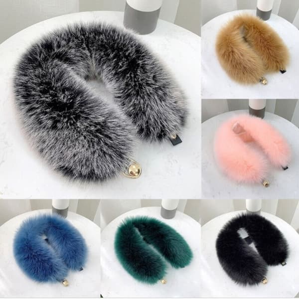 Vinter imitert pelssjal wrap-skjerf 09 09 09