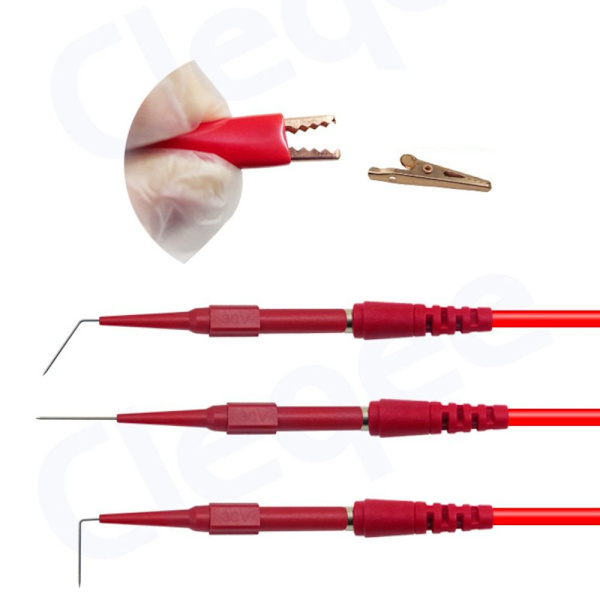 20 stk/sett Tilbake Probe Kit Automotive Back Probe Test Lead Set