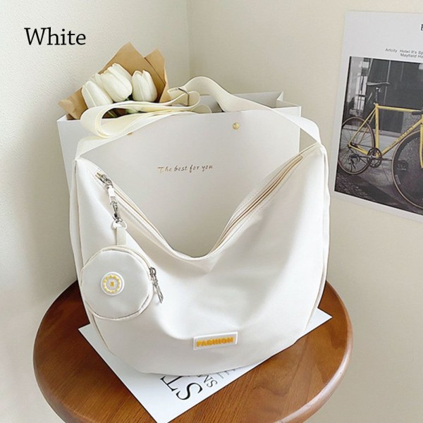 Skuldertasker Shopper Tasker HVID white