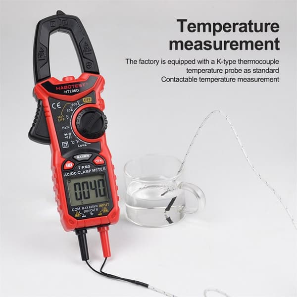 Tångmätare Multimeter Spänningstestare