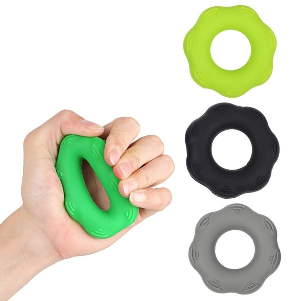 2 STK Grippering Håndgrep SORT 50 LBS black 50 lbs