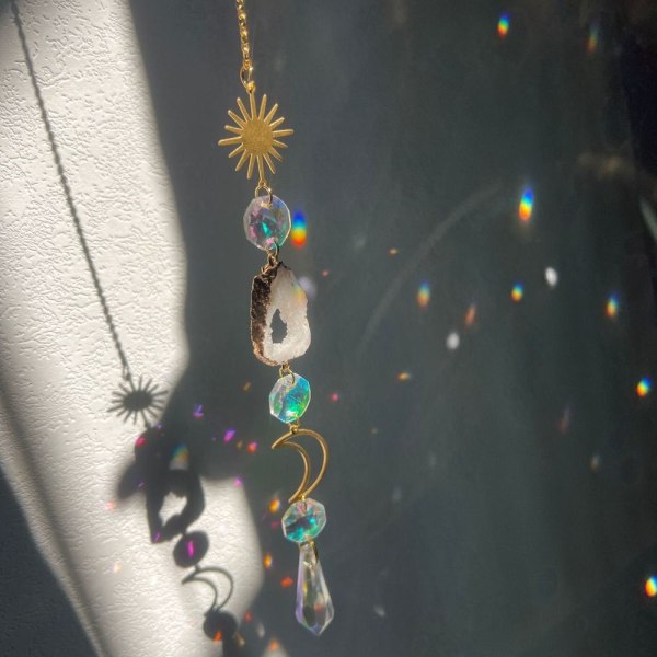 Sun Catcher Rainbow Prisms Pendant 1 1 1