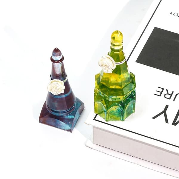 Ring Cone Resin Mold Ring Holder Silikone Forme Smykker Display
