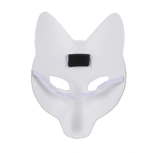 Foxes Masks Cosplay Masker SORT black