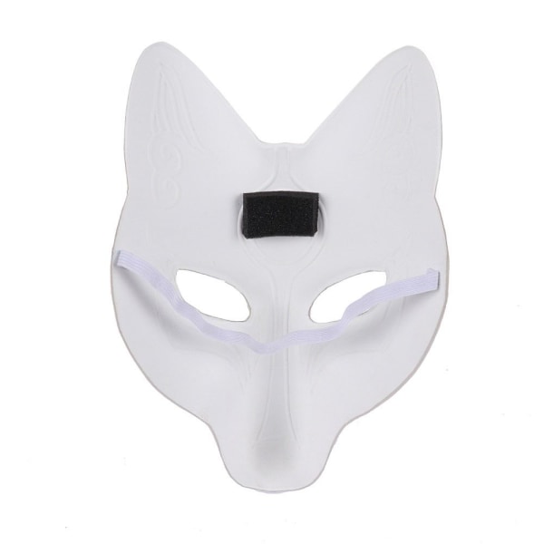 Foxes Masks Cosplay Masks VALKOINEN white