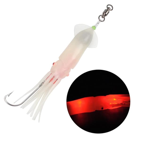 Led Fish Lamp Lure Light RÖTT red