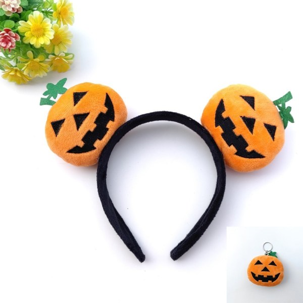 Halloween Pumpkin Hair Hoop -pääpanta 4 4 4