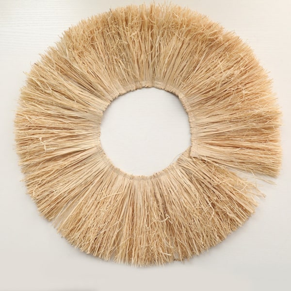 Lafite Grass Garland Straw Tofsar WIDTH-15CMB B Width-15cmB