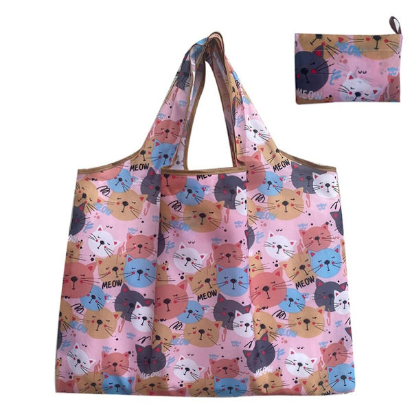 Sammenleggbar handleveske Pouch Tote Pouch C C C