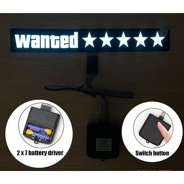 Etsitään LED-autotarra Tuulilasitarra