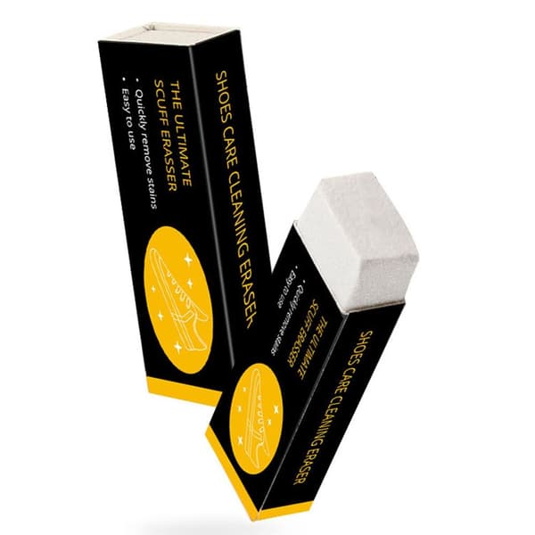Sko Cleaner Rubber Eraser Cleaning Eraser SORT Black