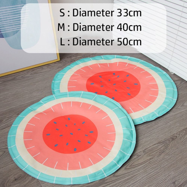 Lemmikkieläinten jäähdytysmatto Nukkumisalusta LDHAMETER 50CM LDHAMETER 50CM LDiameter 50cm