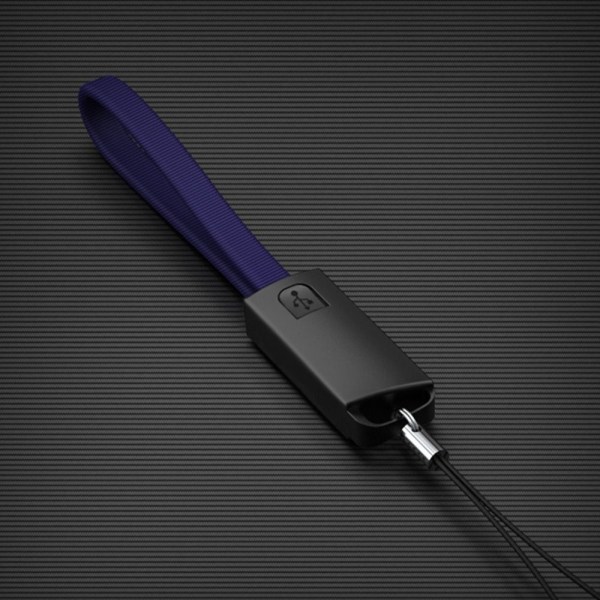 USB datakaapeli Pikalatauskaapeli SININEN ANDROIDILLE ANDROIDILLE Blue For Android-For Android