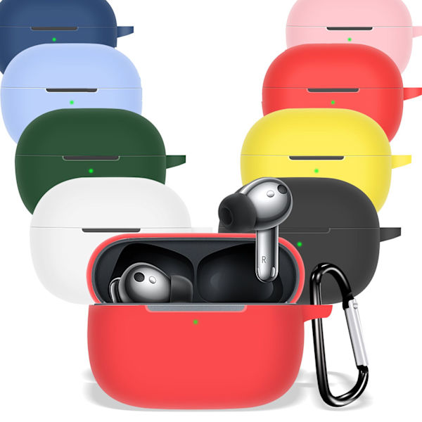 Mjukt silikonfodral för Huawei Honor Earbuds 3 Pro yellow