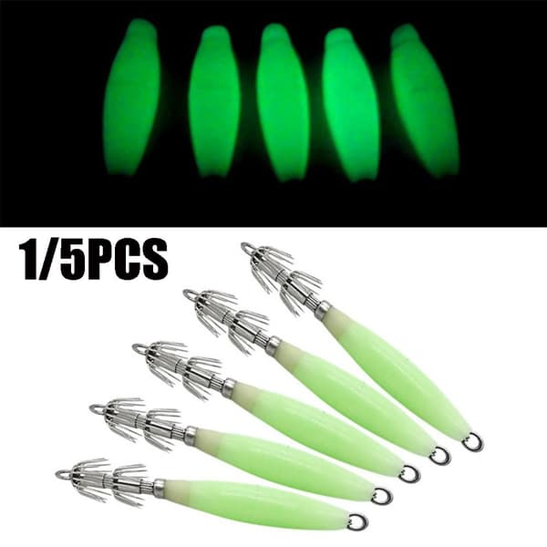1/5ST Squid Hook Octopus Bait 1PC - 10,5CM 1PC - 10.5cm
