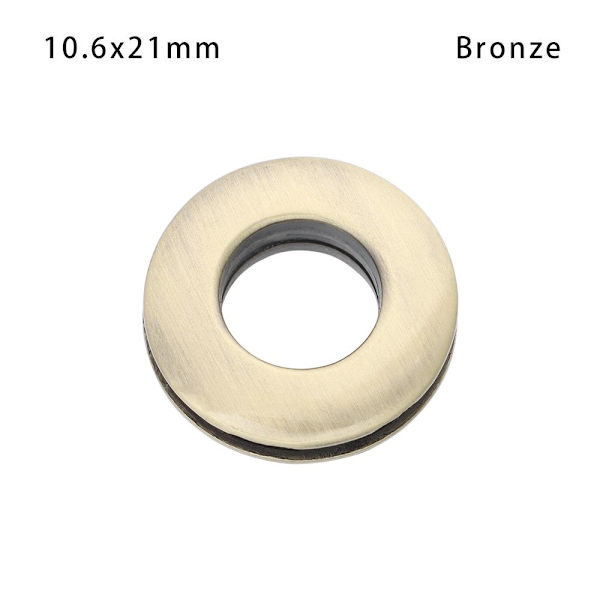 Ögla Knapp Legering Hål BRONS 10,6X21MM Bronze 10.6x21mm