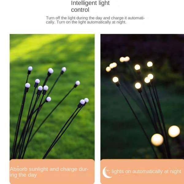 2stk Solar Garden Lights Solar Outdoor Light Yard Light