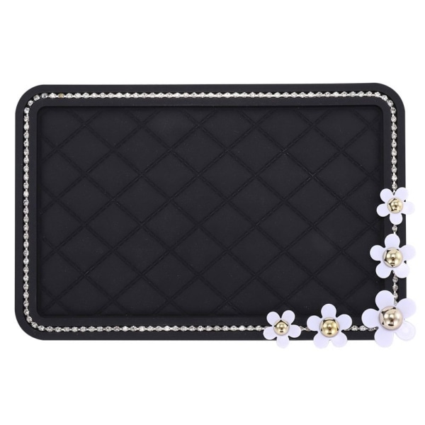 Biltelefon Antisladdmattor Small Daisy Mobiltelefon Pad 30X14.5CM 30x14.5cm