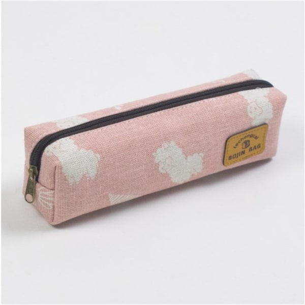 Söt case Kawaii brevpapper pennpåse ROSE RED Rose red