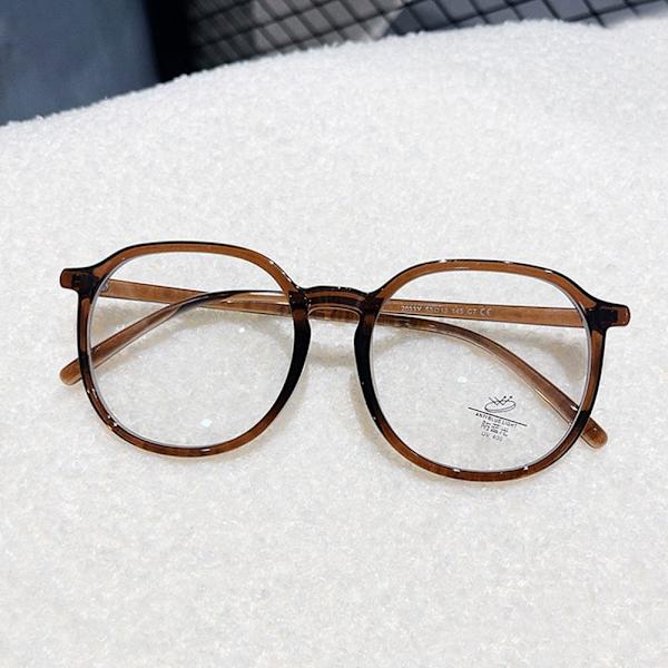 Anti-Blue Light Glasses Ylisuuret silmälasit LÄPINÄKYVÄT Transparent